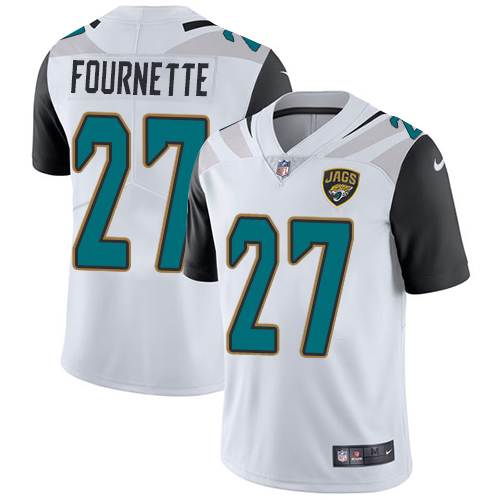 2019 Men Jacksonville Jaguars #27 Fournette white Nike Vapor Untouchable Limited NFL Jersey